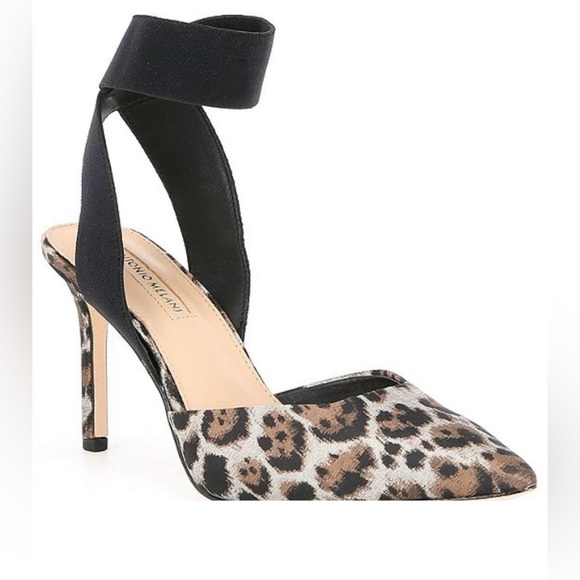 Antonio Melani Leopard Print Heels Size 9.5 - Picture 5 of 14